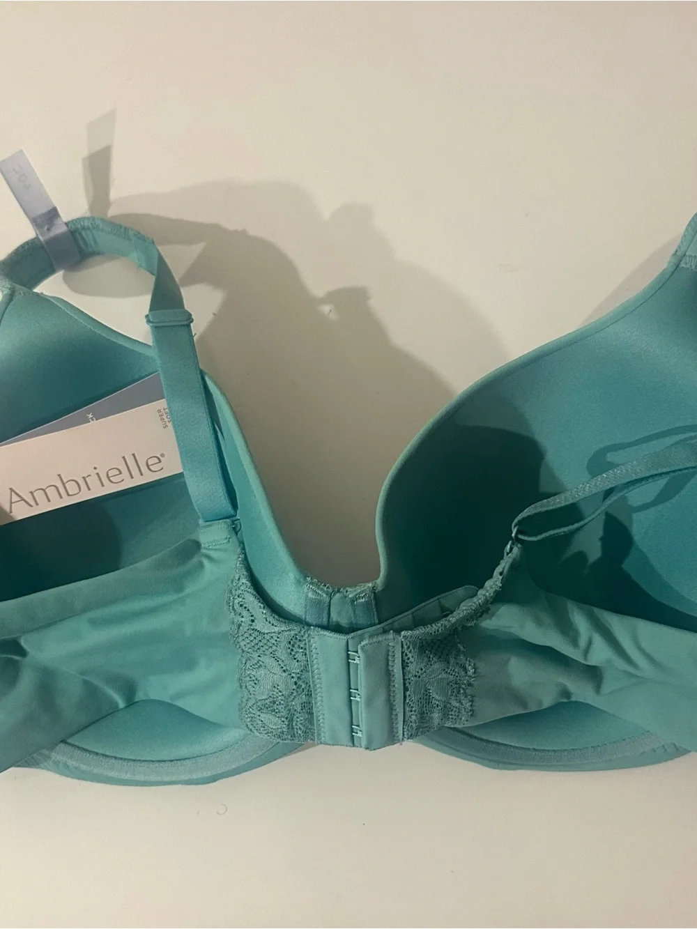 NWT Ambrielle Teal Smooth Molded T-Shirt Bra Sz 40c - Picture 4 of 5